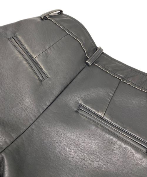 SLY（スライ）SLY (スライ) VINTAGE F／LEATHER パンツ ブラック サイズ: 1の古着・服飾アイテム