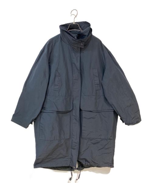 JIL SANDER NAVY（ジルサンダー ネイビー）JIL SANDER NAVY (ジルサンダー ネイビー) スタンドカラーコート ブラック サイズ:44の古着・服飾アイテム