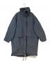 JIL SANDER NAVY（ジルサンダー ネイビー）の古着「スタンドカラーコート」｜ブラック