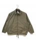 BEAMS（ビームス）の古着「25AW CHAMBRAY BLOUSON ジャケット」｜オリーブ