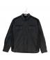 UNDERCOVER（アンダーカバー）の古着「26AW 後裏毛切替Coリップストップアーミーシャツ」｜ブラック