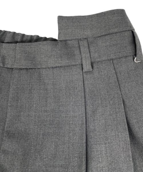 Ameri（アメリ）Ameri (アメリ) DROP PEARL SUSPENDER PANTS グレー サイズ:Ｓ 未使用品の古着・服飾アイテム