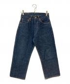 EVISUエヴィス）の古着「LOT 2004 NO2 カモメプリントデニムパンツ」｜インディゴ