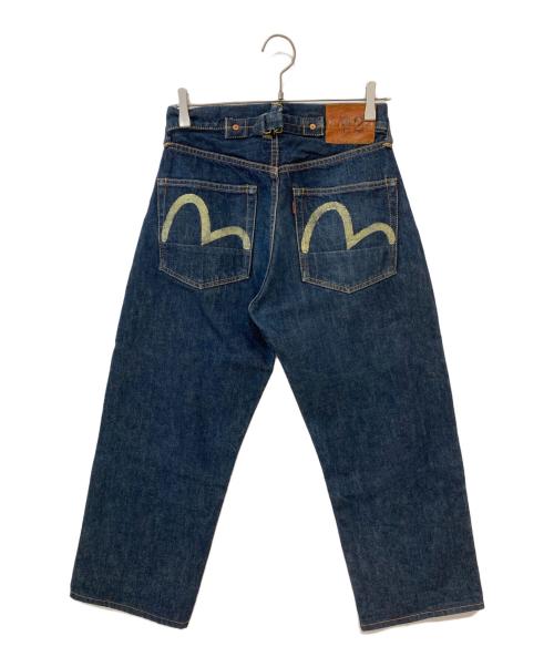 EVISU（エヴィス）EVISU (エヴィス) LOT 2004 NO2 カモメプリントデニムパンツ インディゴ サイズ:73.5cm (W29)の古着・服飾アイテム
