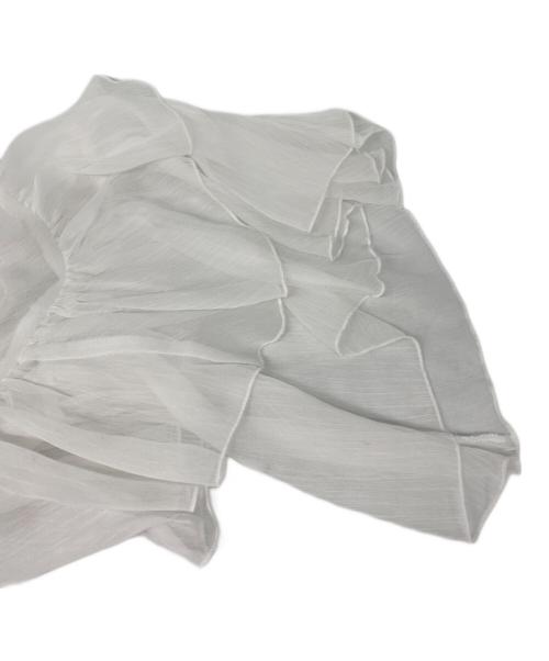 Snidel（スナイデル）Snidel (スナイデル) ラッフルミニセットアップ ホワイト サイズ:1の古着・服飾アイテム