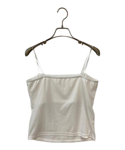 Snidel（スナイデル）Snidel (スナイデル) ラッフルミニセットアップ ホワイト サイズ:1の古着・服飾アイテム