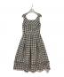 HER LIP TO（ハーリップトゥ）の古着「Summer Tweed Dress」｜ブラック×ホワイト