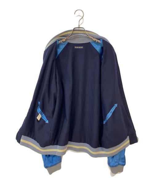 BLUE BLUE（ブルーブルー）BLUE BLUE (ブルーブルー) OKURA (オークラ) 藍染 リバーシブルスカジャン ブルー サイズ:3の古着・服飾アイテム