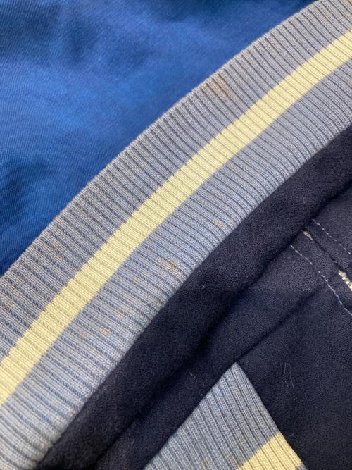 BLUE BLUE（ブルーブルー）BLUE BLUE (ブルーブルー) OKURA (オークラ) 藍染 リバーシブルスカジャン ブルー サイズ:3の古着・服飾アイテム