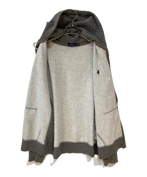 POLO RALPH LAUREN（ポロ・ラルフローレン）POLO RALPH LAUREN (ポロ・ラルフローレン) スモールポニージップパーカー グレー サイズ:Lの古着・服飾アイテム