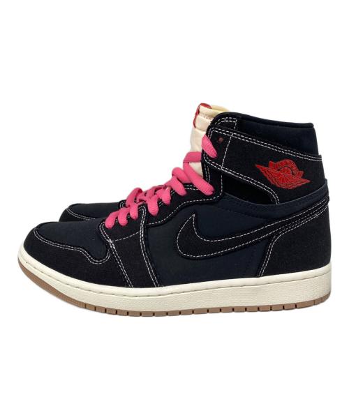 NIKE（ナイキ）NIKE (ナイキ) AIR JORDAN 1 RETRO HIGH ORIGINAL FLIGHT CLUB ハイカットスニーカー BLACK/UNIVERSITY RED-SAIL-GUM MED BROWN サイズ:28cmの古着・服飾アイテム