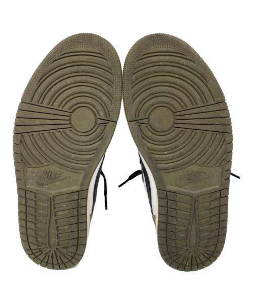 NIKE（ナイキ）NIKE (ナイキ) AIR JORDAN 1 RETRO LOW OG ローカットスニーカー Medium Olive and Summit White サイズ:27.5cmの古着・服飾アイテム