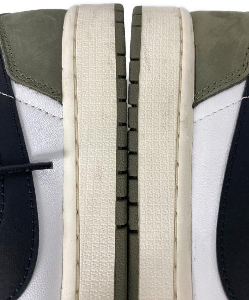 NIKE（ナイキ）NIKE (ナイキ) AIR JORDAN 1 RETRO LOW OG ローカットスニーカー Medium Olive and Summit White サイズ:27.5cmの古着・服飾アイテム