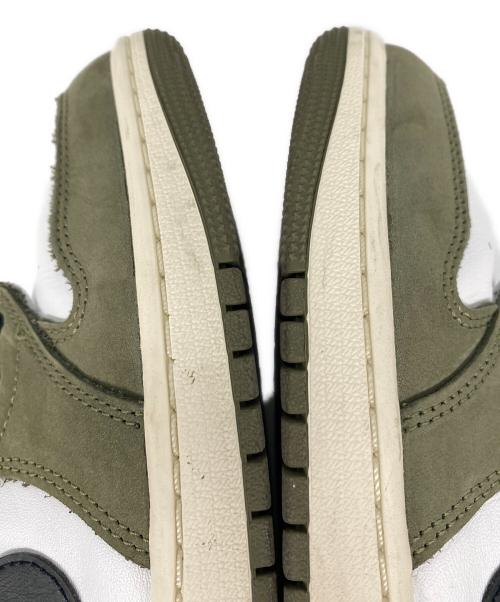 NIKE（ナイキ）NIKE (ナイキ) AIR JORDAN 1 RETRO LOW OG ローカットスニーカー Medium Olive and Summit White サイズ:27.5cmの古着・服飾アイテム