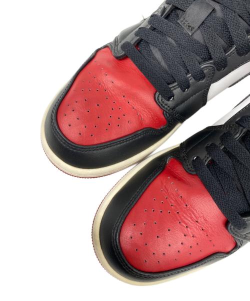 NIKE（ナイキ）NIKE (ナイキ) Nike Air Jordan 1 Low ローカットスニーカー Bred Toe サイズ:26.5cmの古着・服飾アイテム
