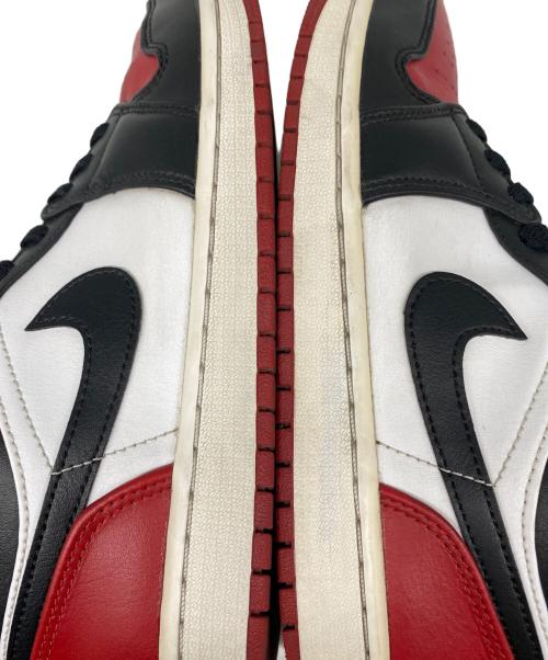 NIKE（ナイキ）NIKE (ナイキ) Nike Air Jordan 1 Low ローカットスニーカー Bred Toe サイズ:26.5cmの古着・服飾アイテム