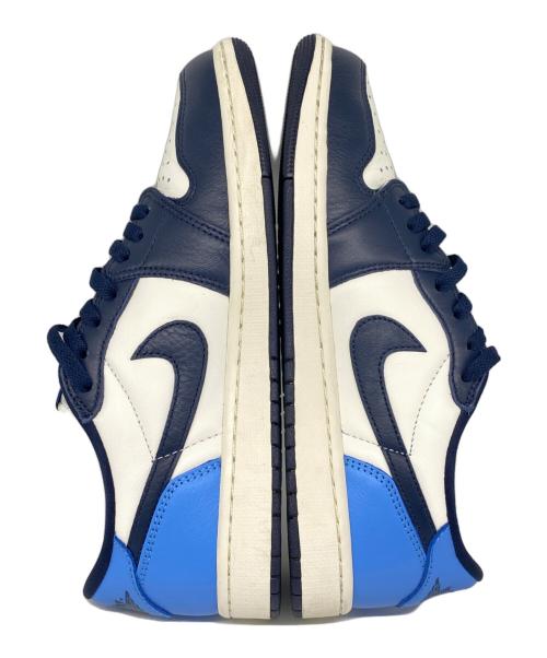 NIKE（ナイキ）NIKE (ナイキ) AIR JORDAN 1 RETRO LOW OG ローカットスニーカー OBSIDIAN/UNIVERSITY BLUE-SAIL サイズ:28の古着・服飾アイテム