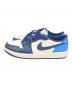 NIKE (ナイキ) AIR JORDAN 1 RETRO LOW OG ローカットスニーカー OBSIDIAN/UNIVERSITY BLUE-SAIL サイズ:28：10000円