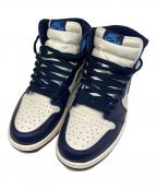 NIKEナイキ）の古着「Air Jordan 1 Retro High OG ハイカットスニーカー」｜Obsidian/University 