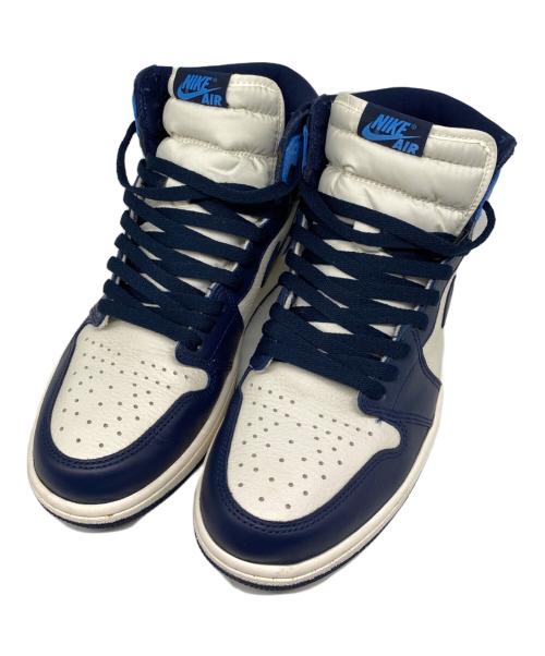 NIKE（ナイキ）NIKE (ナイキ) Air Jordan 1 Retro High OG ハイカットスニーカー Obsidian/University  サイズ:28の古着・服飾アイテム