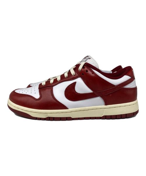 NIKE（ナイキ）NIKE (ナイキ) WMNS Dunk Low PRM Team Red and White サイズ:28cm(ウィメンズ規格） 未使用品の古着・服飾アイテム
