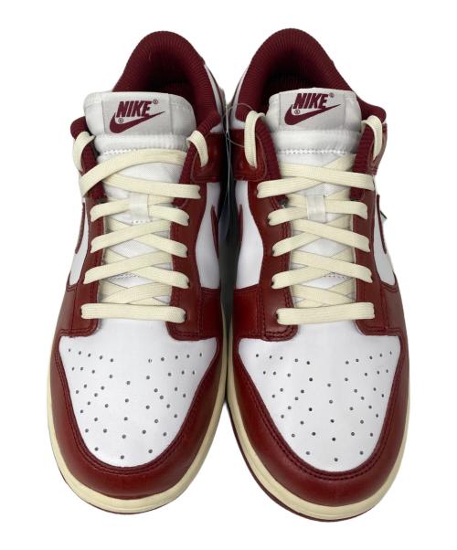 NIKE（ナイキ）NIKE (ナイキ) WMNS Dunk Low PRM Team Red and White サイズ:28cm(ウィメンズ規格） 未使用品の古着・服飾アイテム