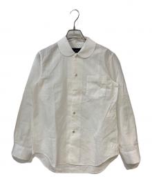 tricot COMME des GARCONS（トリココムデギャルソン）の古着「丸襟シャツ」｜ホワイト