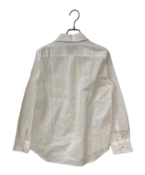 tricot COMME des GARCONS（トリココムデギャルソン）tricot COMME des GARCONS (トリココムデギャルソン) 丸襟シャツ ホワイト サイズ:Mの古着・服飾アイテム