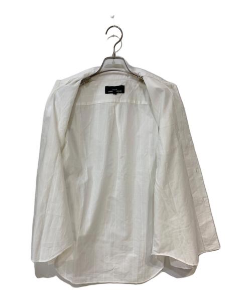 tricot COMME des GARCONS（トリココムデギャルソン）tricot COMME des GARCONS (トリココムデギャルソン) 丸襟シャツ ホワイト サイズ:Mの古着・服飾アイテム