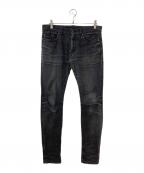 Saint Laurent Parisサンローランパリ）の古着「D02 M/SK-LW / スキニーデニムパンツ」｜ブラック