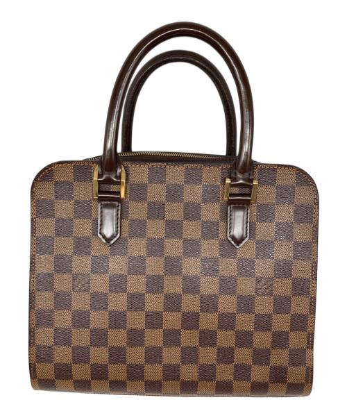 LOUIS VUITTON（ルイ ヴィトン）LOUIS VUITTON (ルイ ヴィトン) トリアナ ハンドバッグ ブラウンの古着・服飾アイテム