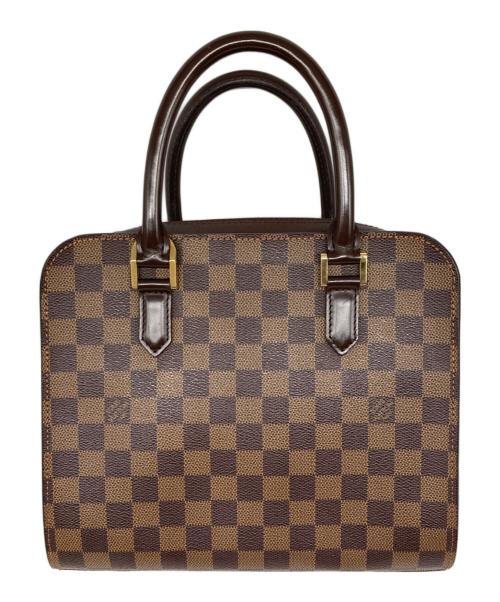 LOUIS VUITTON（ルイ ヴィトン）LOUIS VUITTON (ルイ ヴィトン) トリアナ ハンドバッグ ブラウンの古着・服飾アイテム