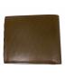 PAUL SMITH (ポールスミス) ブライトストライプトリム コンパクトウォレット ベージュ：12000円