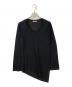 (im)perf.（インパーフ）の古着「Silk Drape Knit」｜ブラック