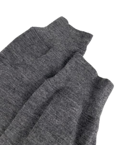 IIROT（イロット）IIROT (イロット) Wool Long Sleeve Tee グレー サイズ: Freeの古着・服飾アイテム