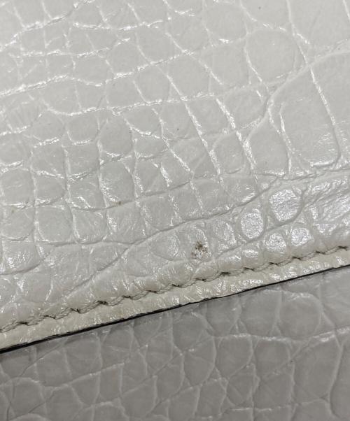 JIMMY CHOO（ジミーチュウ）JIMMY CHOO (ジミーチュウ) OSCAR スタースタッズ ボディバッグ ホワイトの古着・服飾アイテム