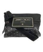 JIMMY CHOOジミーチュウ）の古着「スタースタッズ 2WAYショルダーバッグ」｜ブラック