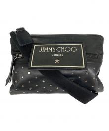 JIMMY CHOO（ジミーチュウ）の古着「スタースタッズ 2WAYショルダーバッグ」｜ブラック