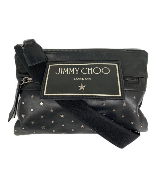 JIMMY CHOO（ジミーチュウ）JIMMY CHOO (ジミーチュウ) スタースタッズ 2WAYショルダーバッグ ブラックの古着・服飾アイテム