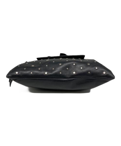 JIMMY CHOO（ジミーチュウ）JIMMY CHOO (ジミーチュウ) スタースタッズ 2WAYショルダーバッグ ブラックの古着・服飾アイテム