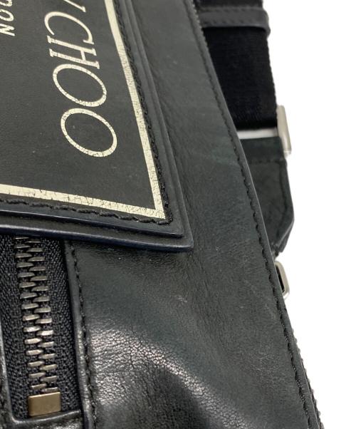 JIMMY CHOO（ジミーチュウ）JIMMY CHOO (ジミーチュウ) スタースタッズ 2WAYショルダーバッグ ブラックの古着・服飾アイテム