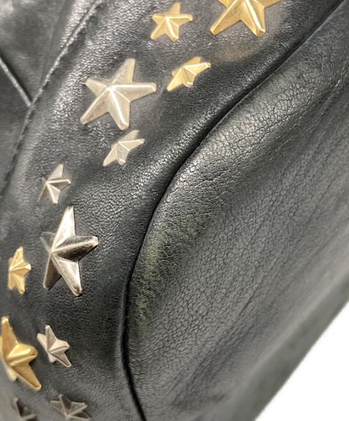 JIMMY CHOO（ジミーチュウ）JIMMY CHOO (ジミーチュウ) FITZROY バックパック ブラックの古着・服飾アイテム
