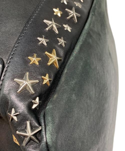 JIMMY CHOO（ジミーチュウ）JIMMY CHOO (ジミーチュウ) FITZROY バックパック ブラックの古着・服飾アイテム