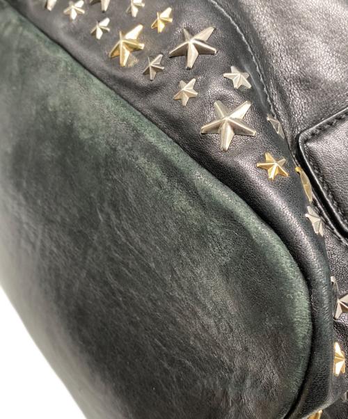 JIMMY CHOO（ジミーチュウ）JIMMY CHOO (ジミーチュウ) FITZROY バックパック ブラックの古着・服飾アイテム