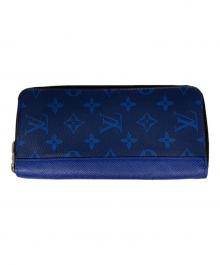 LOUIS VUITTON（ルイ ヴィトン）の古着「ジッピーウォレット・ヴェルティカル」｜コバルト