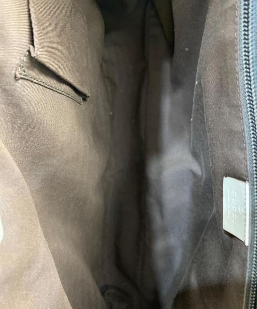 GUCCI（グッチ）GUCCI (グッチ) GGキャンバストートバッグ ブラウンの古着・服飾アイテム