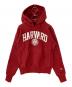 Champion REVERSE WEAVE（チャンピオン リバース ウィーブ）の古着「70s 復刻 HARVARD カレッジロゴパーカー」｜レッド