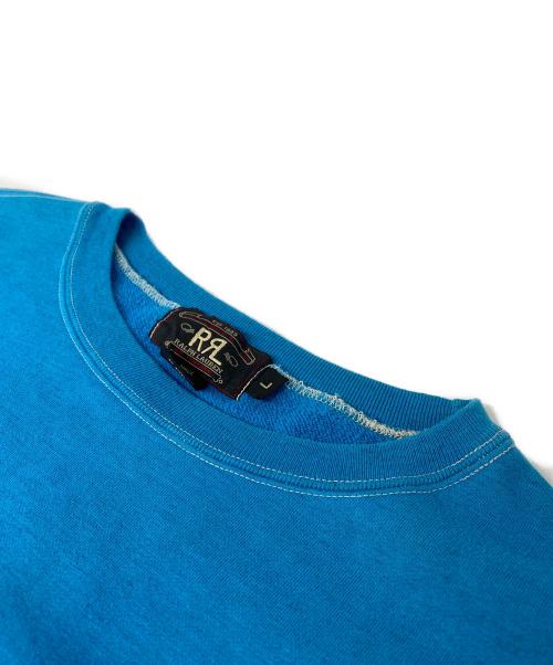 RRL（ダブルアールエル）RRL (ダブルアールエル) Eagle Print Sweat ブルー サイズ:Lの古着・服飾アイテム