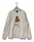 POLO RALPH LAUREN（ポロ・ラルフローレン）の古着「ポロベアプリントスウェット」｜ピンク