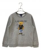 POLO RALPH LAURENポロ・ラルフローレン）の古着「ポロベアプリントスウェット」｜グレー